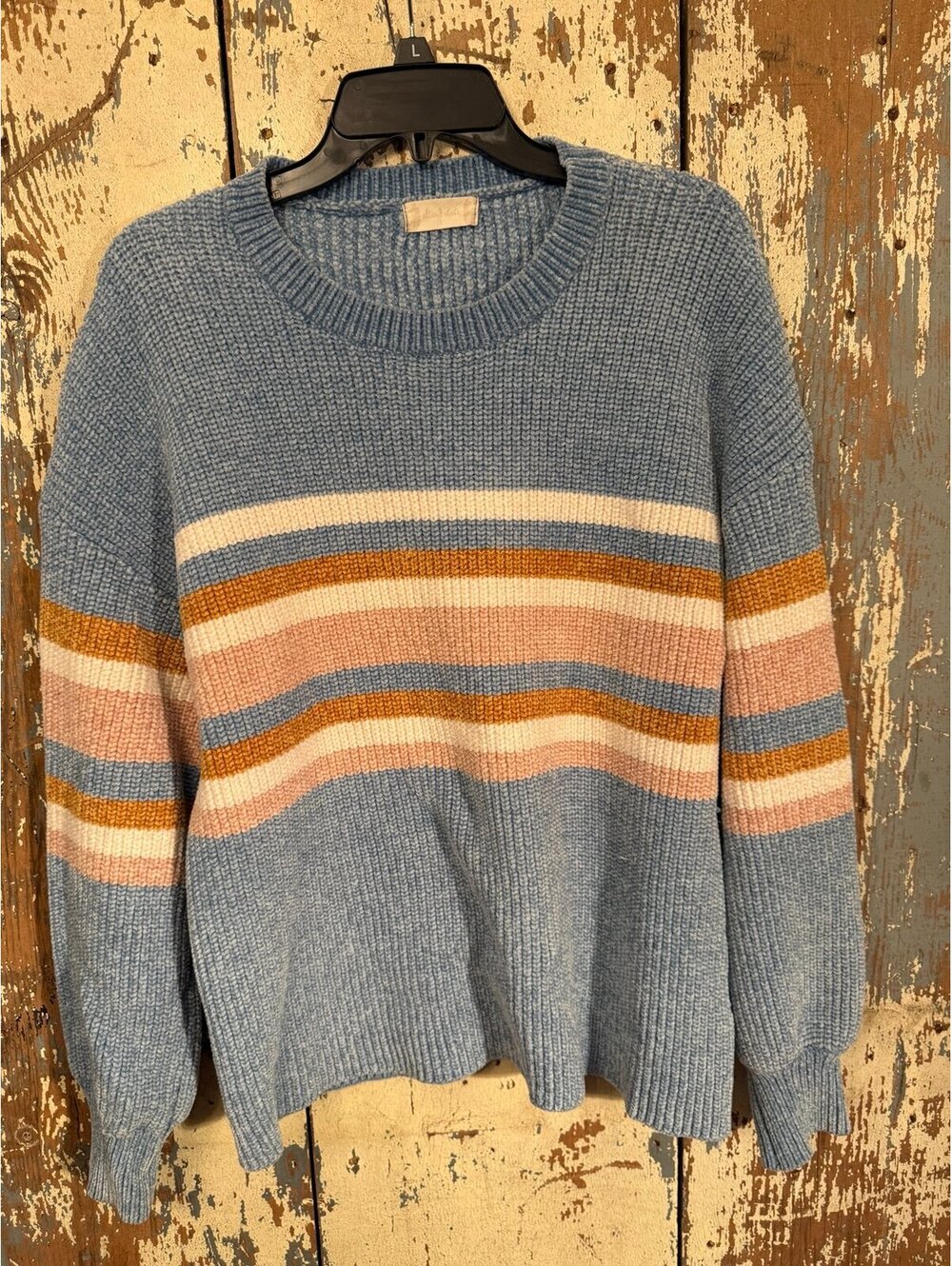 Altar’d State Striped Sweater Womens size Large